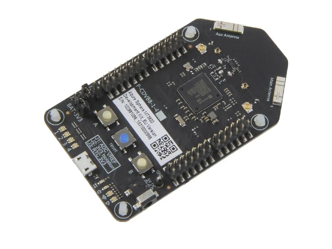 seeedstudio-azure-sphere-mt3620-development-kit