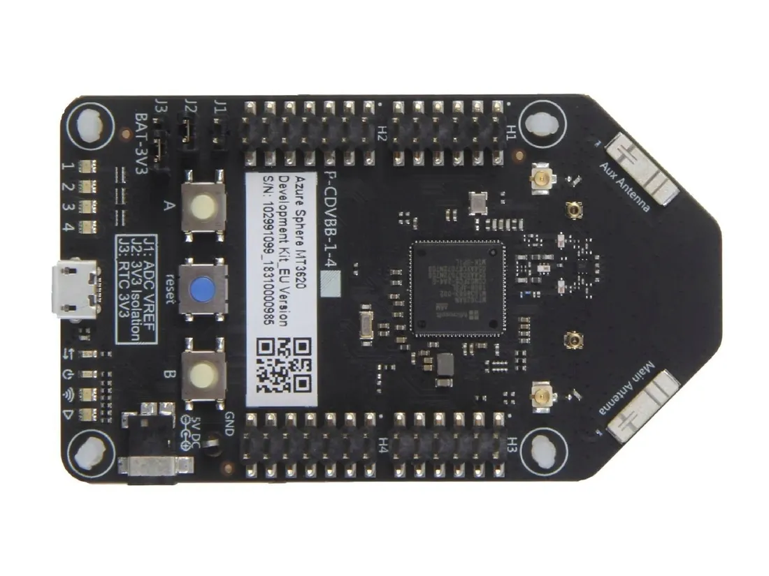 seeedstudio-azure-sphere-mt3620-development-kit