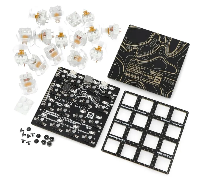 keybow-2040-clicky-keys-klawiatura-4x4-producent-pimoroni
