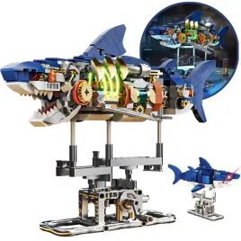 mechaniczny-zestaw-rekin-ruchome-zwierze-zabawka-klocki-konstrukcyjne