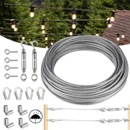 15-m-zestaw-liny-ze-stali-nierdzewnej-z-napinaczem-i-haczykami-do-porecz