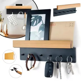 nowoczesny-wieszak-na-klucze-haczyki-do-montazu-na-scianie-do-wejscia