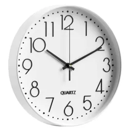 zegar-scienny-nowoczesny-bialy-brazowy-okragly-30-cm-kwarcowy