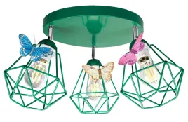 lampa-sufitowa-motylek-3-zielony-diamond-mozna-led