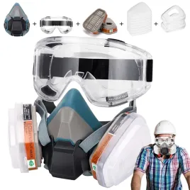 1x-maska-lakiernicza-polmaska-ochronna-przeciwpylowa-zestaw-filtry-wklady