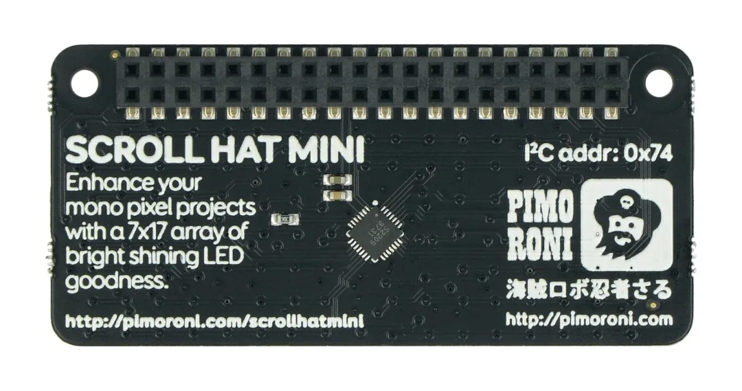 scroll-hat-mini-matryca-17x7-led-nakladka-do-rpi-rodzaj-modul-rozszerzajacy