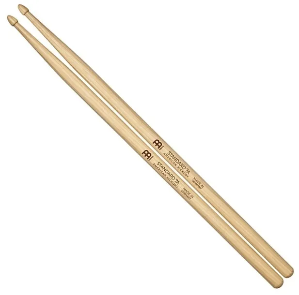 palki-perkusyjne-meinl-standard-7a-hickory-material-wykonania-hikora