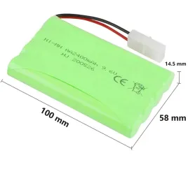 96-v-rc-nimh-akumulator-2400-mah-do-samochodow-ciezarowych-rc-samochodow
