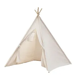 namiot-domek-bialy-3-lata-z-pomponami