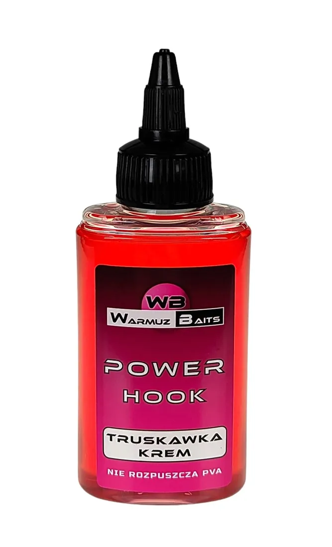 warmuz-baits-truskawka-krem-power-hook-90ml-marka-warmuz-baits