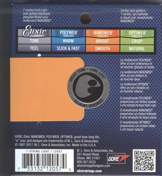 elixir-12057-struny-do-gitary-7-strunowej-10-56-oryginalne-waga-z-opakowaniem-0-1-kg-marka-elixir