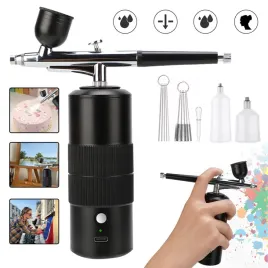 zestaw-aerografu-pistolet-natryskowy-z-kompresorem-sztuka-paznokci-tatuaze