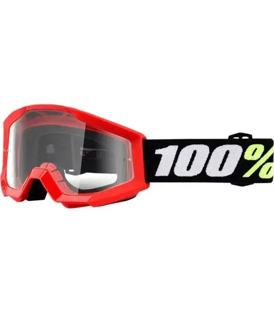 gogle-100-procent-100percent-strata-mini-czerwone-typ-cross-enduro