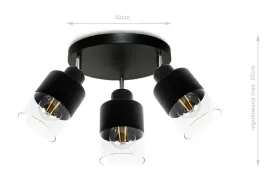 lampa-wiszaca-jasnociemno-glass-3-punkty-swiatla-e27