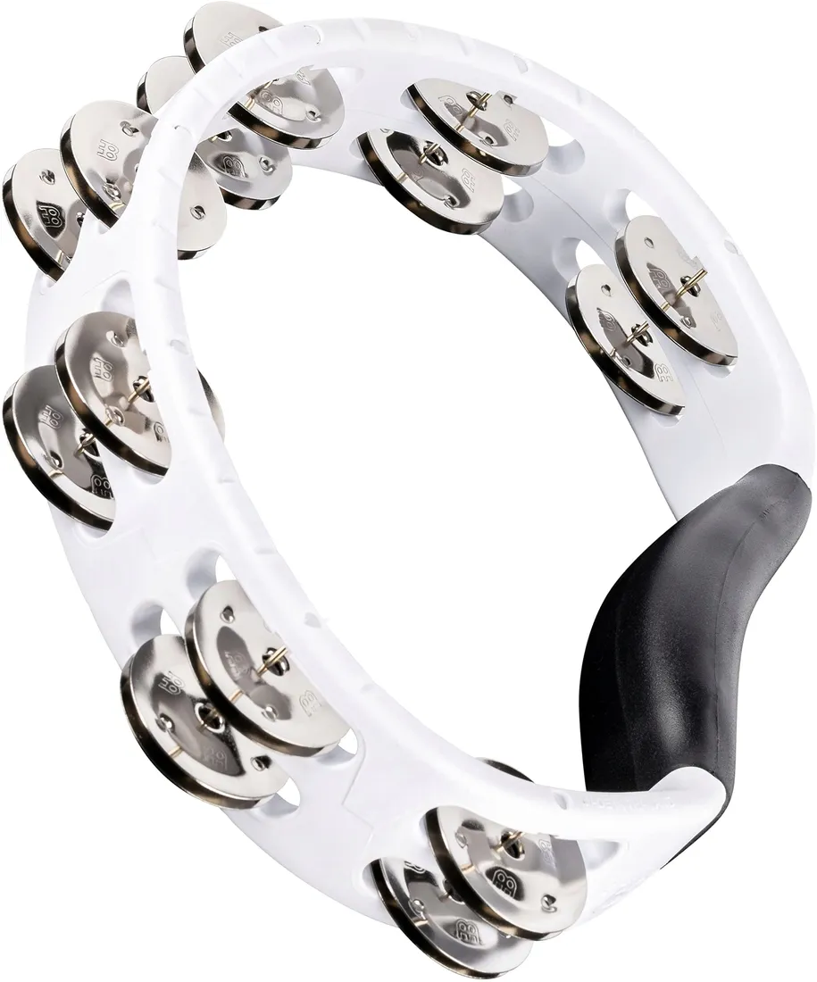 meinl-percussion-htmt1wh-tamburyn-dwurzedowy-white-kolor-bialy