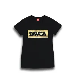 davca-t-shirt-damski-black-gold-logo