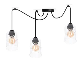 lampa-wiszaca-jasnociemno-loft-szklana-3-punkty-swiatla-e27