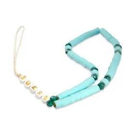 guess-zawieszka-gustpearp-phone-strap-niebieski-heishi-beads