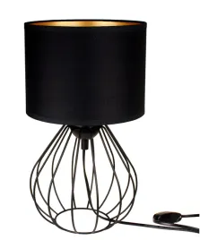 lampa-lampka-stolowa-nocna-druciak-abazur-led