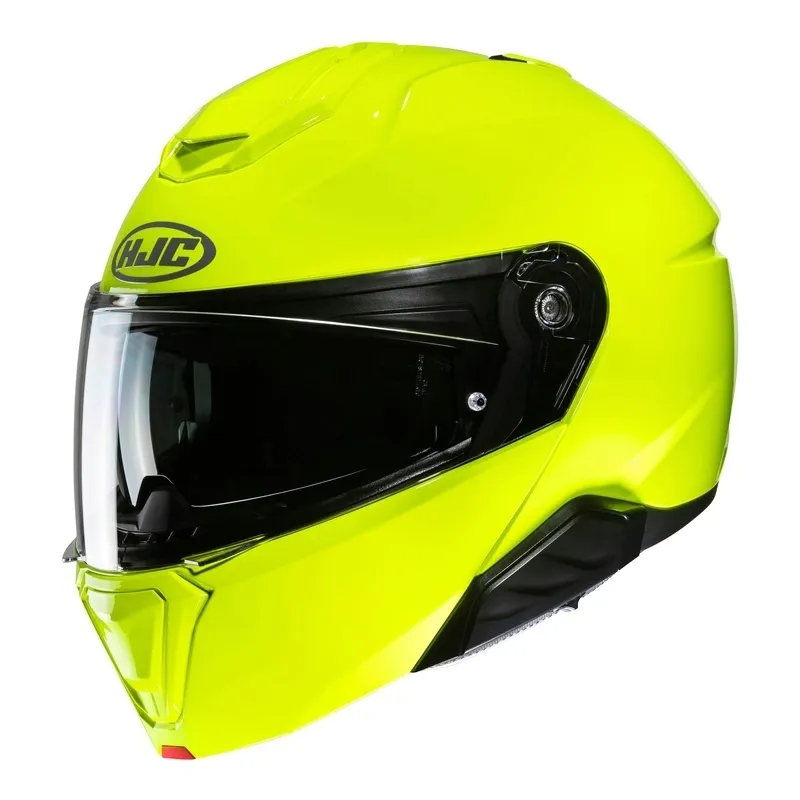 kask-hjc-i91-solid-fluorescent-green-xl