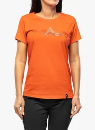 koszulka-bawelniana-damska-la-sportiva-peaks-t-shirt-cherry-tomato-l
