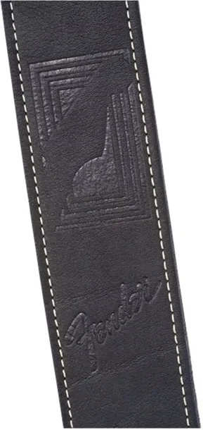 pasek-do-gitary-fender-monogram-leather-strap-blk-kolor-czarny