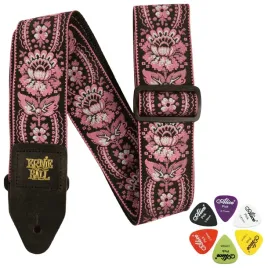 pasek-do-gitary-ernie-ball-5347-tasma-or-kwiatkowy