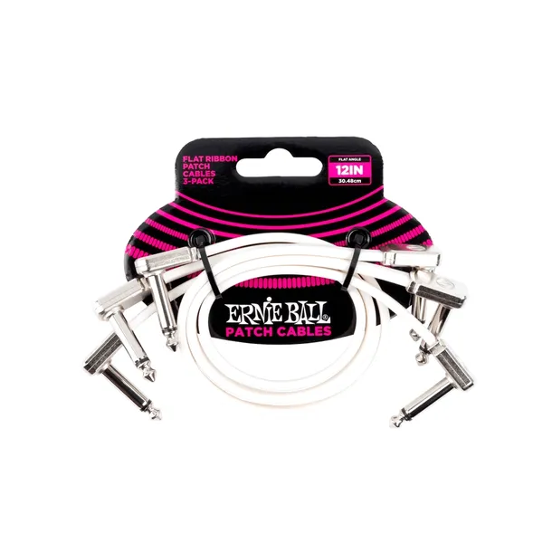 ernie-ball-eb-6386-zestaw-profesjonalnych-kabli-dlugosc-kabla-0-3-m
