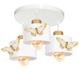 lampa-wiszaca-regulowana-motylek-loft-gold-3-dziecieca-klosze-bialo-zlote