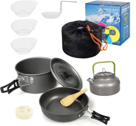 naczynia-turystyczne-komplet-sztucce-garnki-kempingowe-zestaw-pod-namiot