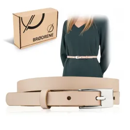 pasek-skorzany-brodrene-damski-bezowy-klasyczny-pasek-cienki-120-cm
