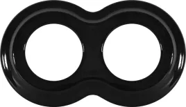 ramka-podwojna-tg-electro-czarny