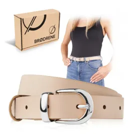 pasek-skorzany-brodrene-bezowy-damski-klasyczny-z-klamra-do-spodni-130-cm