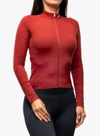 bluza-rowerowa-damska-poc-w-ambient-thermal-jersey-garnet-red-s
