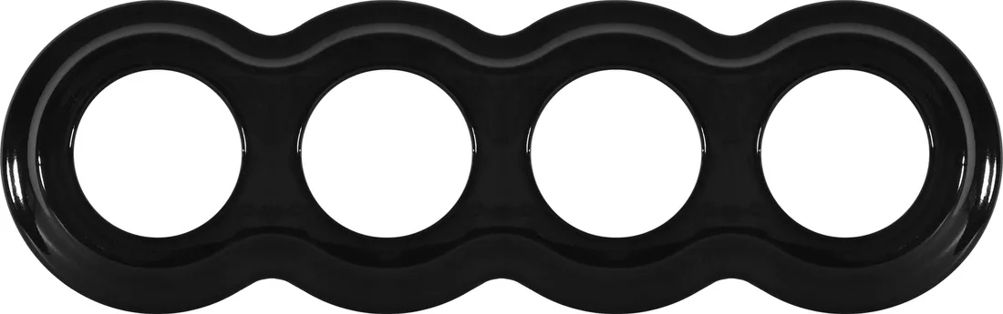 ramka-poczworna-tg-electro-czarny