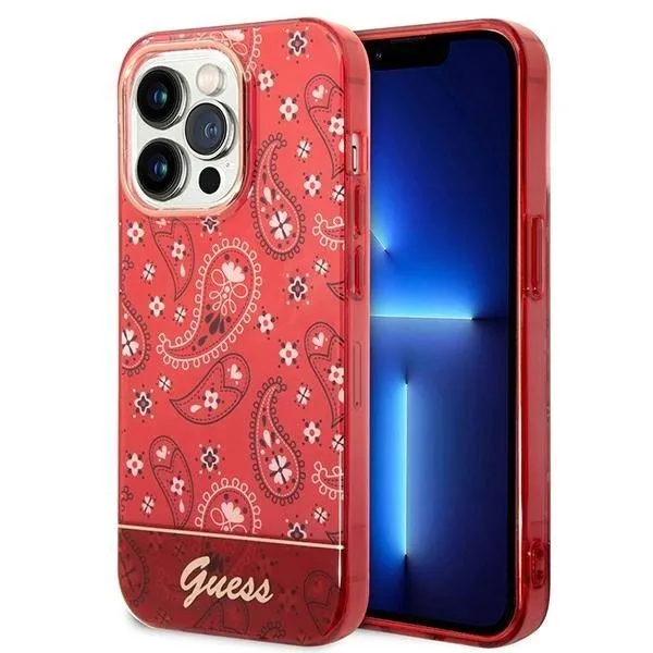 etui-guess-do-iphone-14-pro-max-67-czerwony-red-hardcase-bandana-paisley-przeznaczenie-apple