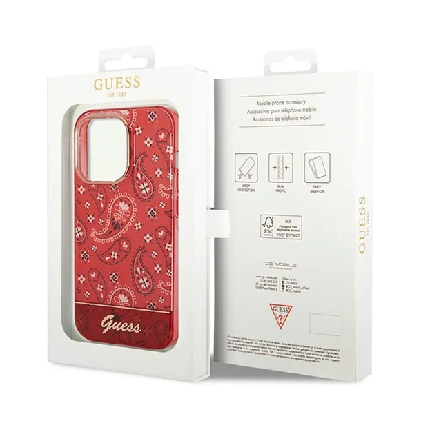 etui-guess-do-iphone-14-pro-max-67-czerwony-red-hardcase-bandana-paisley-material-tworzywo-sztuczne