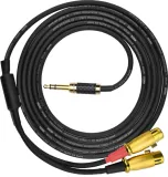 kabel-przewod-2x-xlr-z-63-jack-stereo-klotz-2m-zlacza-xlr-jack-63-mm