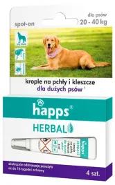 krople-na-pasozyty-pchly-i-kleszcze-dla-duzych-psow-20-40kg-happs-4x-4ml