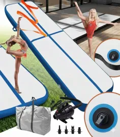 mata-gimnastyczna-airtrack-5-m-niebieska-pvc-skladana-antyposlizgowa