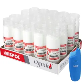 bispol-wklad-do-zniczy-parafinowy-ognik-wp4-24szt-zestaw-zapalniczka