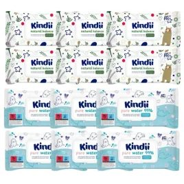 kindii-pure-water-99percent-natural-balance-chusteczki-nawilzane-12-opakowan