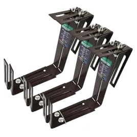 greenmill-classic-do-skrzynki-balkonowej-brazowy-2-szt-stal-3-komplety