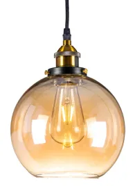 lampa-wiszaca-szklana-zloty-bursztyn-kula-e27-25cm