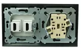 gniazdo-scienne-2-hdmi-zasilajace-230v-czarne-marka-kontakt-simon