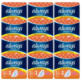 zestaw-12-sztuk-always-classic-normal-podpaski-ze-skrzydelkami-10szt