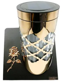 znicz-led-solarny-zloty-23-cm