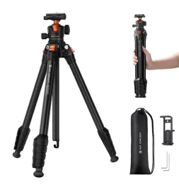 statyw-kandf-concept-o235a1-z-glowica-kulowa-bh-40-i-uchwytem-na-telefon