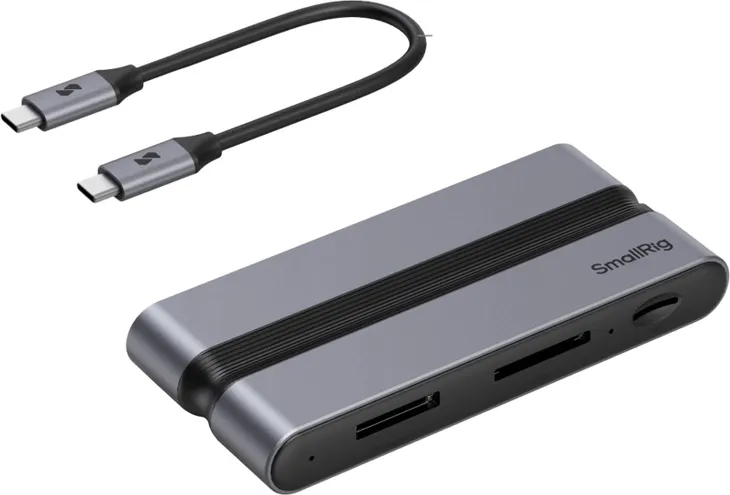 smallrig-4663-stacja-dokujaca-9-w-1-cfexpress-usb-c-obslugiwane-karty-pamieci-cfexpress-typ-a
