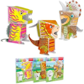 monumi-zestaw-cube-head-dino-triceratops-parazaurlof-spinozaur